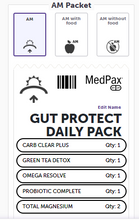 Load image into Gallery viewer, Gut Protect Daily Pack.