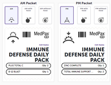 Load image into Gallery viewer, Immune Defense Daily Pack.