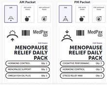 Load image into Gallery viewer, Menopause Relief Daily Pack.