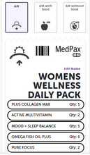 Load image into Gallery viewer, Women's Wellness Daily Pack.