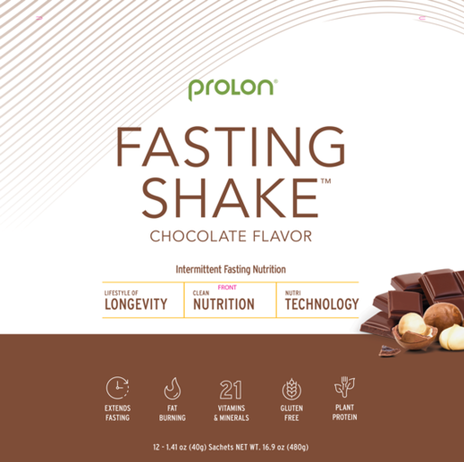 Fasting Shake chocolate 12 sachets