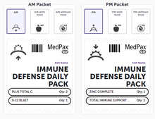 Load image into Gallery viewer, Immune Defense Daily Pack.
