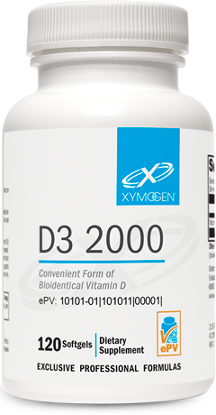 D3 2000 120 Softgels.