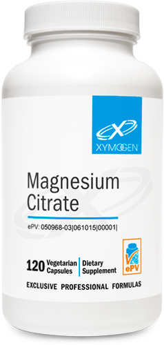 Magnesium Citrate 120 Capsules.