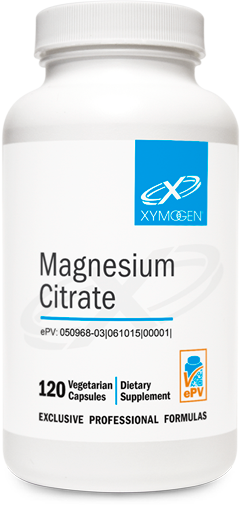 Magnesium Citrate 120 Capsules.