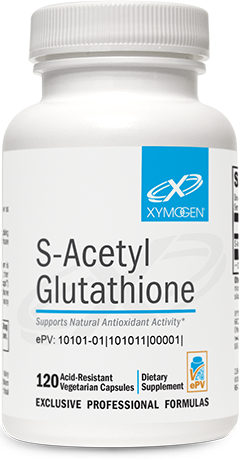 S-Acetyl Glutathione 120 Capsules.
