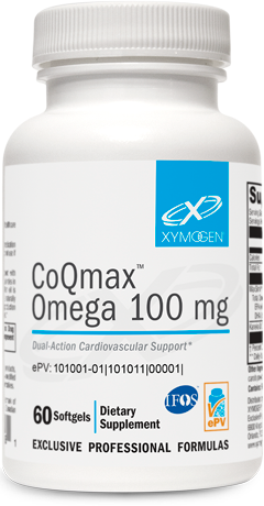 CoQmax™ Omega 100 mg 60 Softgels.