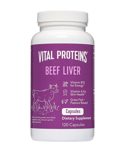 Beef Liver 120 Capsules.