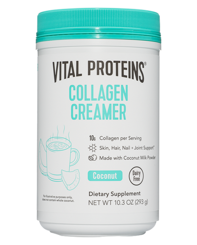 Collagen Creamer Coconut 12 Servings.