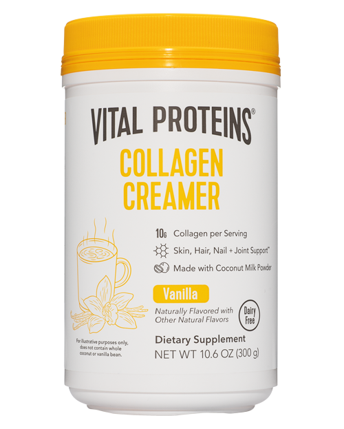 Collagen Creamer Vanilla 12 Servings.