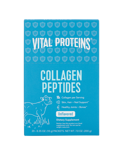 Collagen Peptides Stick Pack Box 20 Servings.