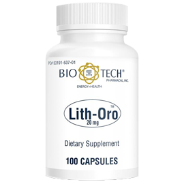 Lith-Oro 20 mg 100 Capsules.