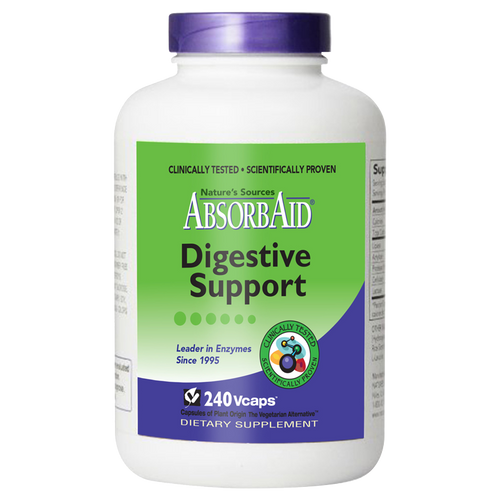 AbsorbAid Digestive Support 240 Capsules.