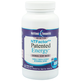 NTFactor® Patented Energy Chewable Wafer Mixed Berry 30 Wafers.