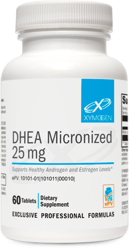 DHEA Micronized 25mg 60 Tablets.