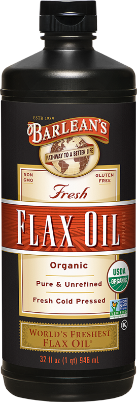 Fresh Flax Oil 32 oz.