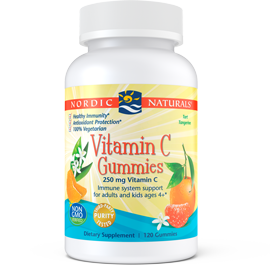 Vitamin C Gummies Tart Tangerine 120 Gummies.