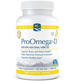 ProOmega-D 60 Softgels.