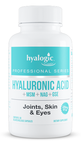 Hyaluronic Acid Joint, Skin & Eyes 30 Capsules.