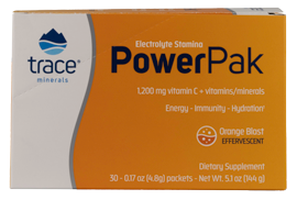 Electrolyte Stamina Power Pak Orange Blast 30 Servings.