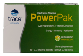 Electrolyte Stamina Power Pak Lemon Lime 30 Servings.