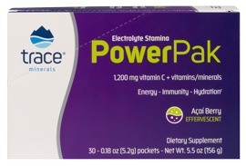 Electrolyte Stamina Power Pak Acai Berry 30 Servings.