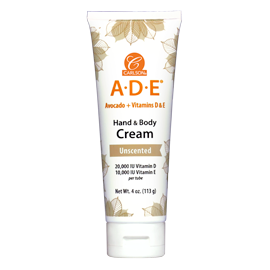 A.D.E Hand & Body Cream Unscented 4 oz.