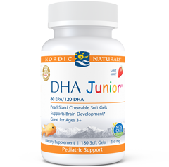 DHA Junior 180 Softgels.