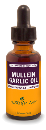 MULLEIN GARLIC OIL 1 fl oz.