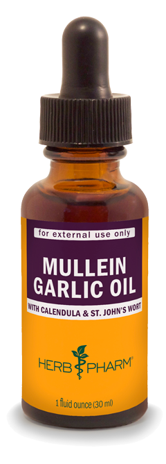 MULLEIN GARLIC OIL 1 fl oz.