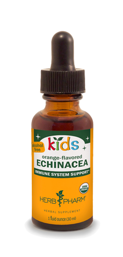 KIDS ORANGE-FLAVORED ECHINACEA ALCOHOL FREE 1 fl oz.