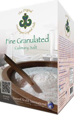 Original Himalayan Crystal Salt® Fine Granulated 1 kg.