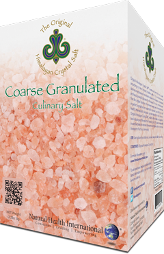 Original Himalayan Crystal Salt® Coarse Granulated 1 kg.