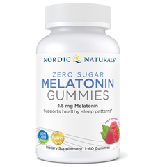 Zero Sugar Melatonin Gummies 60 Gummies.