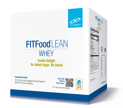 FIT Food® Lean Whey Vanilla Delight No Added Sugar, No Stevia 10 Servings.