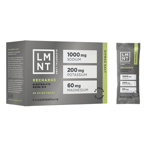 LMNT Recharge – Citrus Salt 30 Servings.