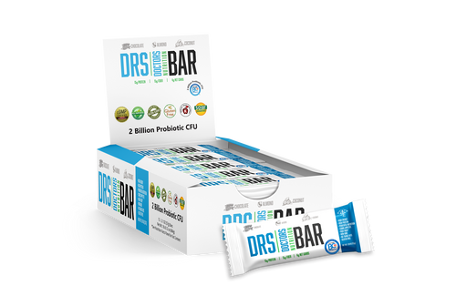 Drs Nutrition Bar Almond Chocolate Coconut 12 Bars.