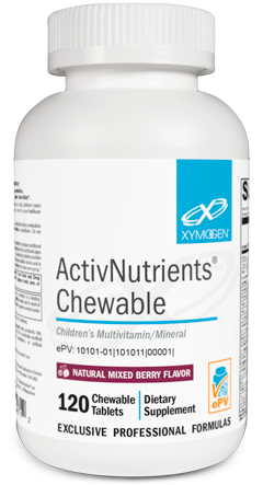 ActivNutrients® Chewable Mixed Berry 120 Tablets.