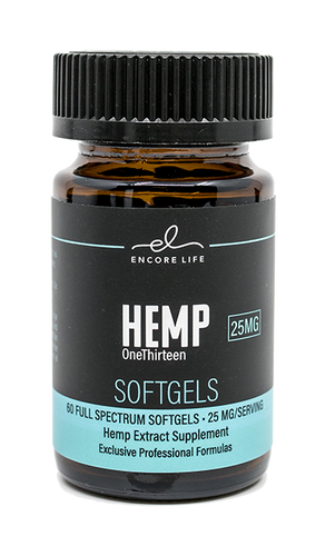 HEMP OneThirteen 60 Softgels.