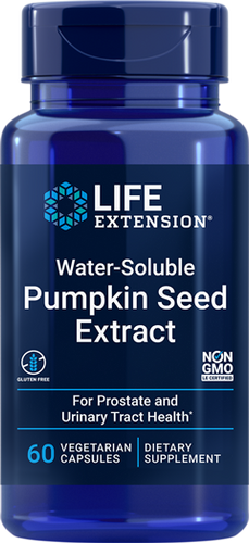 Water-Soluble Pumpkin Seed Extract 60 Capsules.