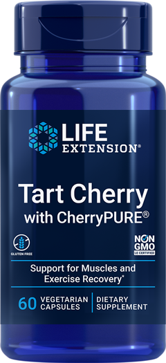 Tart Cherry with CherryPURE® 60 Capsules.