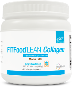 FIT Food® Lean Collagen Mocha Latte 14 Servings.