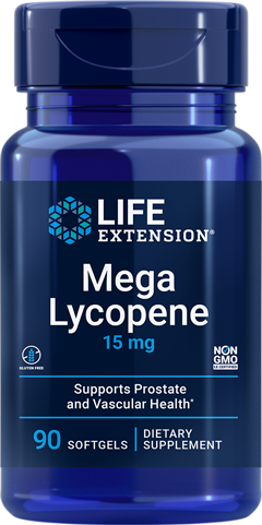 Mega Lycopene 90 Softgels.