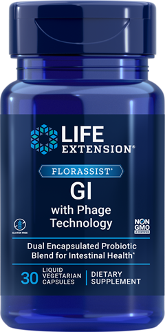 FLORASSIST® GI with Phage Technology 30 Capsules.