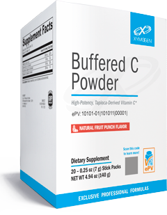 Buffered C Powder Fruit Punch 20 Servings.