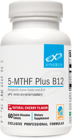 5-MTHF Plus B12 Cherry 60 Tablets.