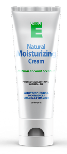 UNIQUE E Natural Moisturizing Cream Coconut 2 fl oz.