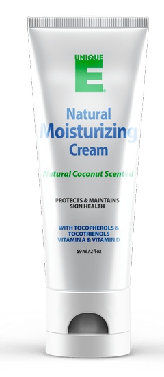 UNIQUE E Natural Moisturizing Cream Coconut 2 fl oz.