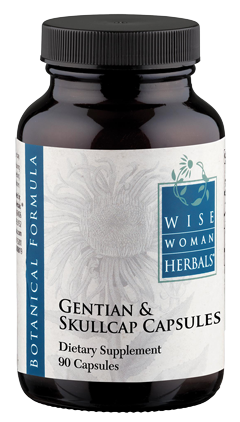 Gentian & Skullcap Capsules 90 Capsules.