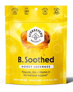 B. Soothed Honey Lozenges 14 Drops.